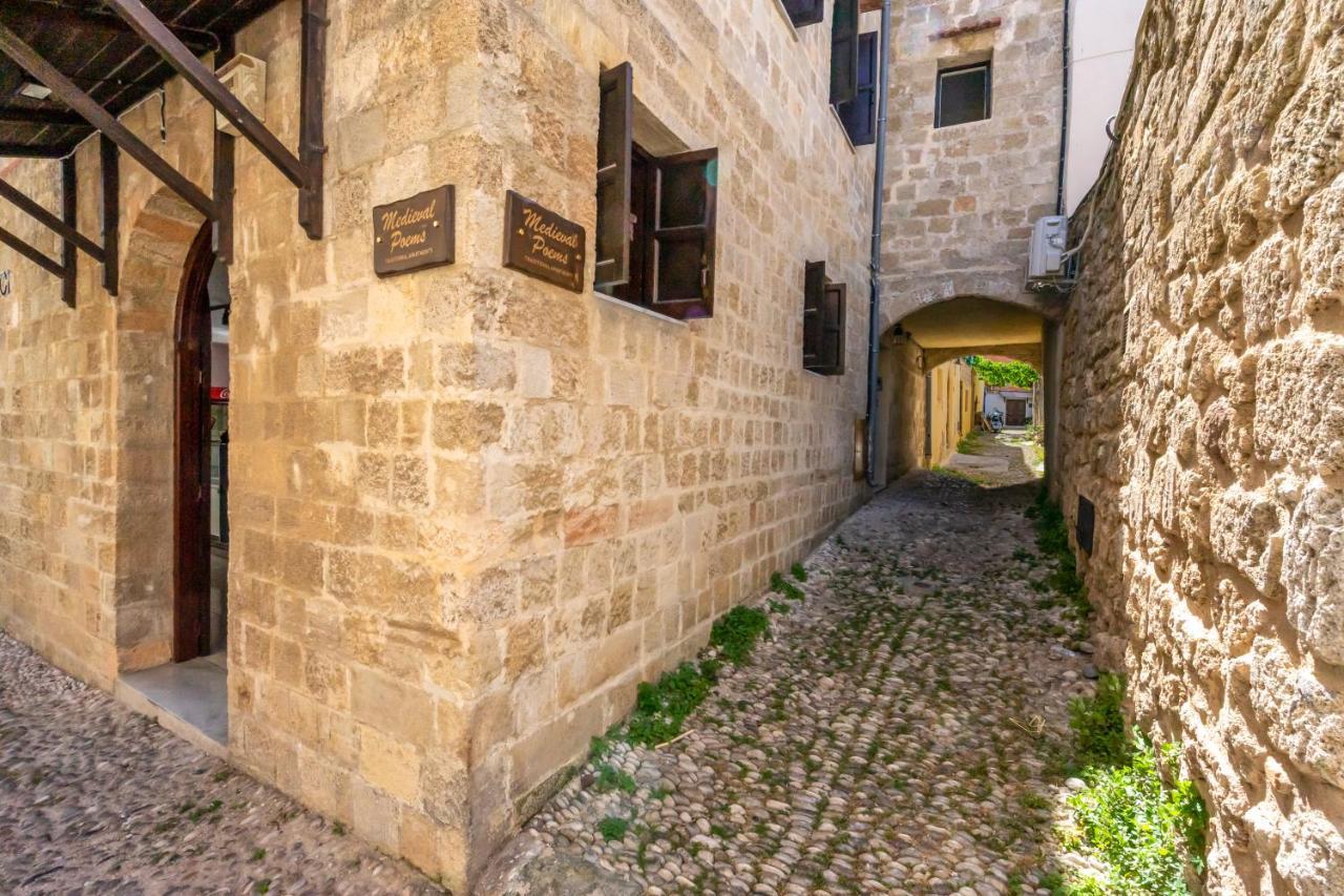 Medieval Poem Rhodes City Exterior foto